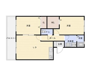 メゾンソレイユ２番館の物件間取画像